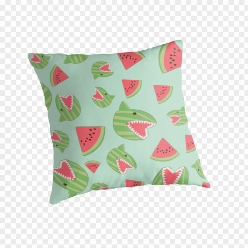 Watermelon Decoration Throw Pillows Cushion Green PNG
