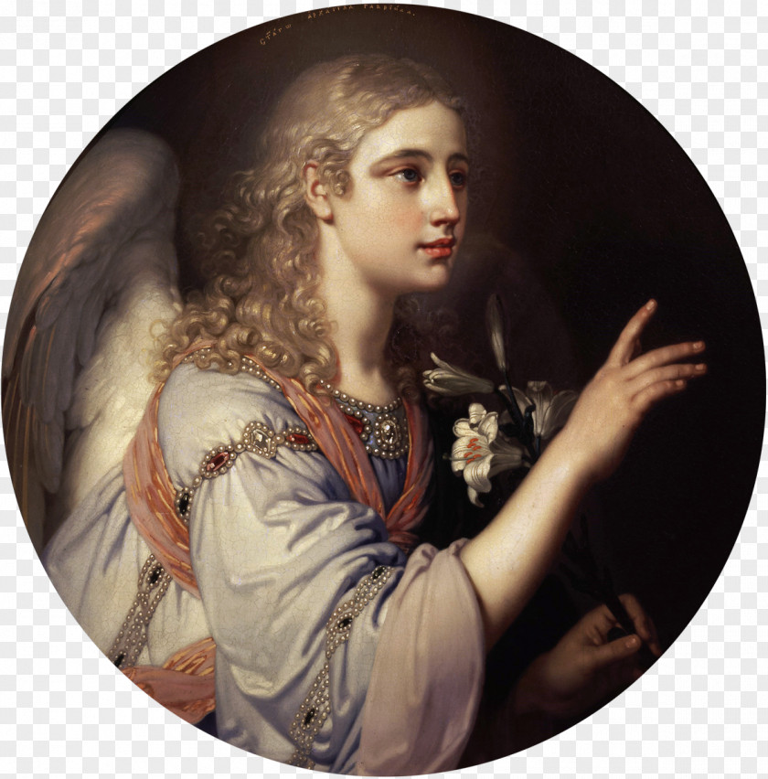 Angel Gabriel Michael Archangel Annunciation PNG