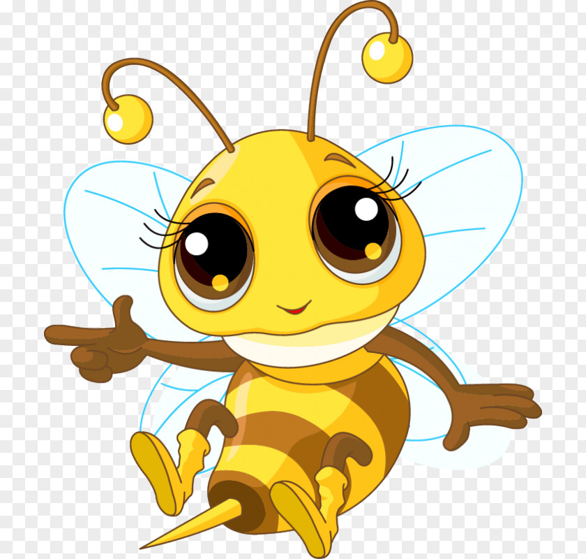 Bee Bumblebee Insect Ladybird Clip Art PNG