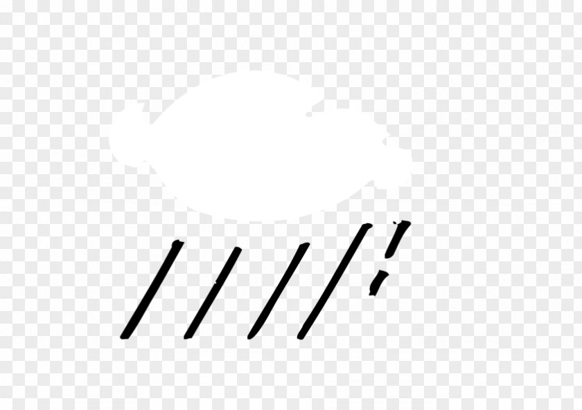 Cloudy Rain White Logo Brand Font PNG