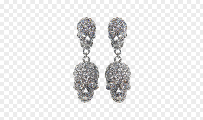 Diamond Rock Earring Jewellery White Creoler Blue PNG