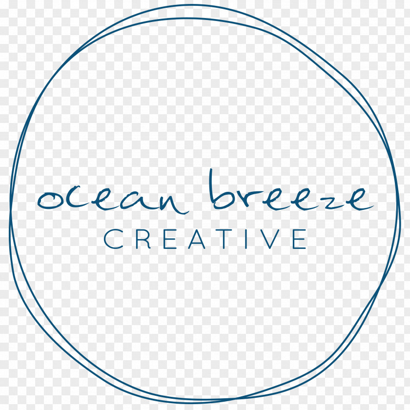 Ocean Breeze Logo Brand Organization Business Cards PNG
