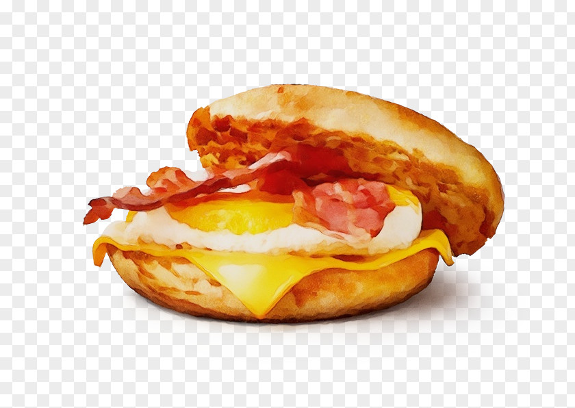 Processed Cheese Eggs Benedict Junk Food Cartoon PNG