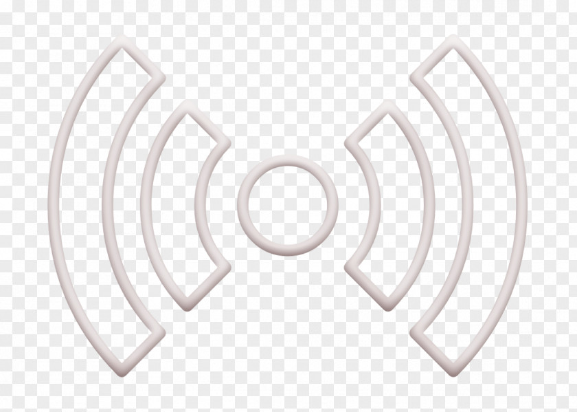Symbol Blackandwhite Sensor Icon Signal Wi-fi PNG