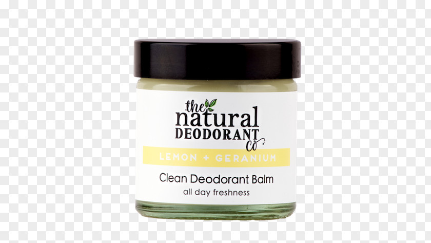 Lemon Balm Lip Deodorant Perfume Shea Butter Cream PNG
