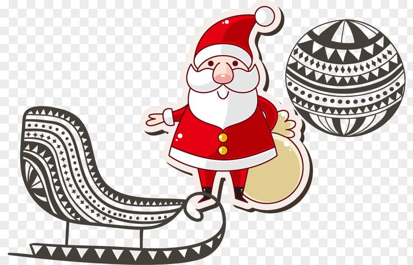 Santa Claus Christmas Promotions Drawing PNG