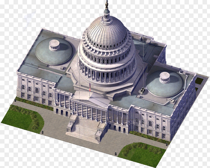 Simcity Buildit United States Capitol Dome SimCity 4 California State PNG