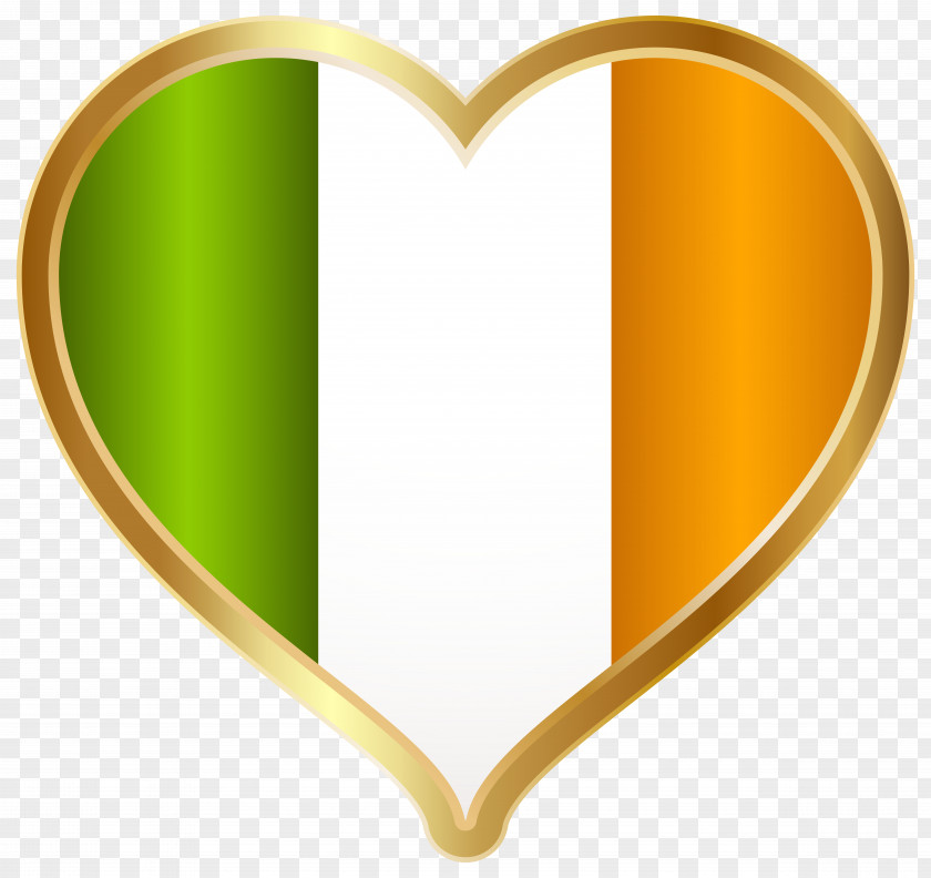 St Patricks Day Irish Heart PNG Clip Art Image Ireland Saint Patrick's People PNG