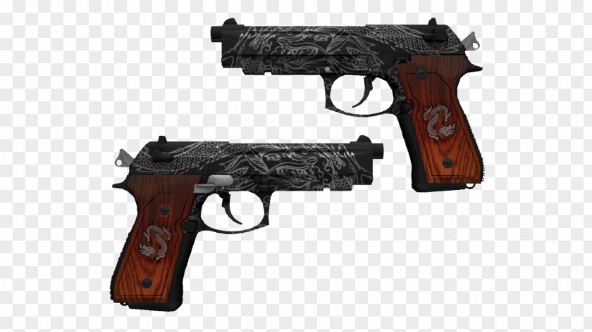 B. Counter-Strike: Global Offensive Dual Berettas Video Game Weapon PNG