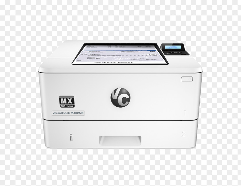 Check Print Hewlett-Packard HP LaserJet Pro M402 Laser Printing Printer PNG