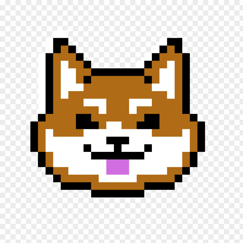 Color By Number Game Kawaii Dog DrawingDog Pixel Art PNG