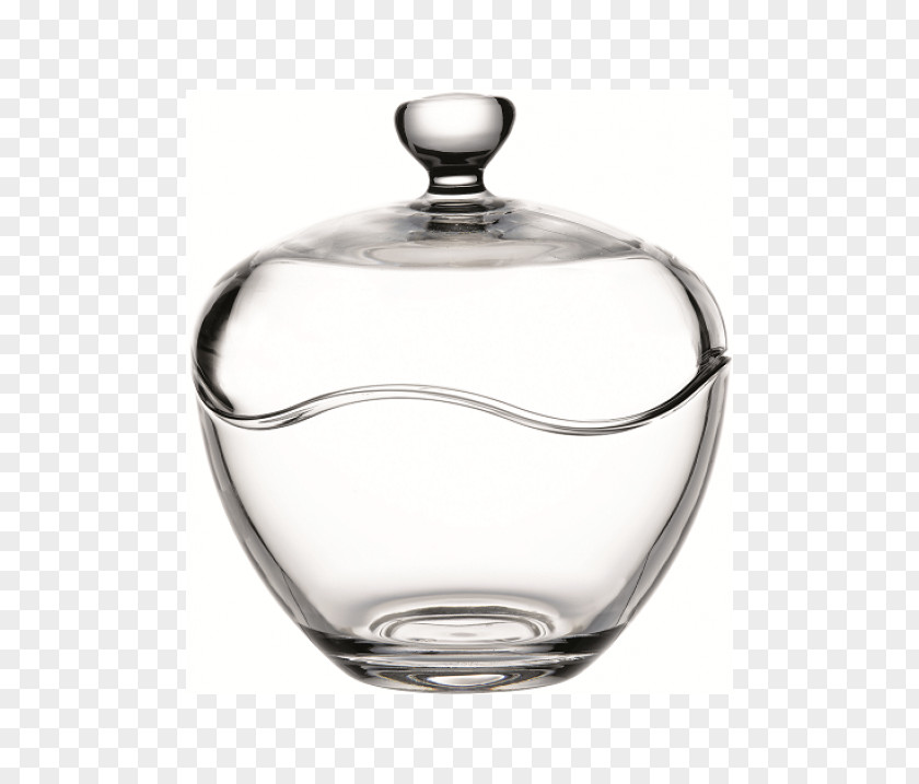 Glass Sugar Bowl Lid Paşabahçe Tableware PNG