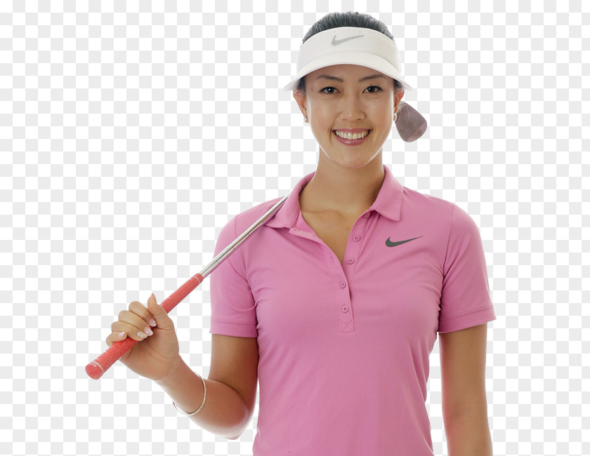 Michelle Wie Golfer Headgear Shoulder Sleeve Product Recreation PNG