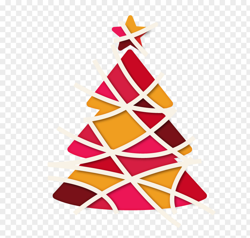 Vector Christmas Tree PNG