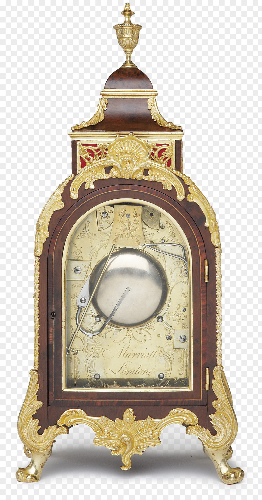 Vintage Clock 01504 Antique Metal Clothing Accessories PNG