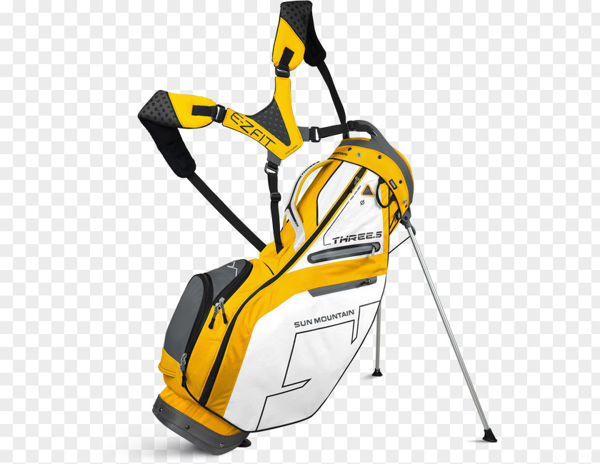 Yellow Sale Sun Mountain Sports Golf Clubs Bag Buggies PNG