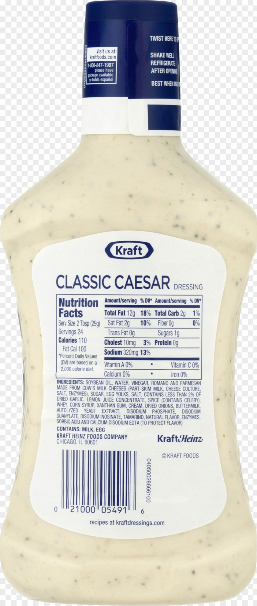 Caesar Salad Kraft Foods Dressing PNG