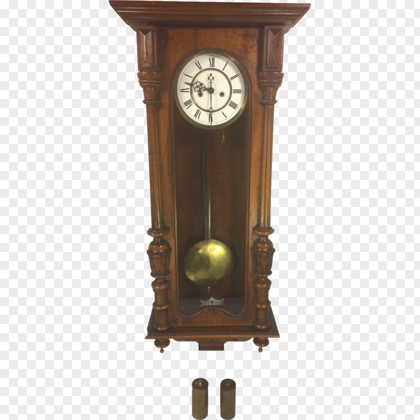 Clock Torsion Pendulum Paardjesklok Movement Antique PNG