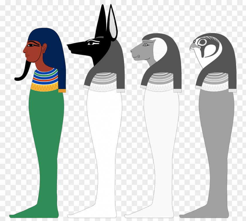 Horus Ancient Egyptian Deities Four Sons Of Canopic Jar PNG
