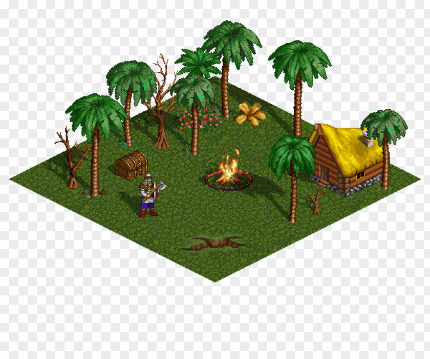 Isometric Graphics In Video Games And Pixel Art Heroes Of Might Magic III III: Isles Terra Palm Kingdoms Tree Jungle PNG