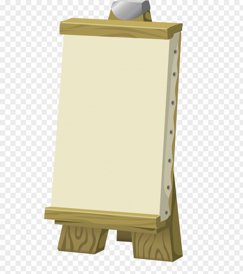 Painting Easel Clip Art PNG