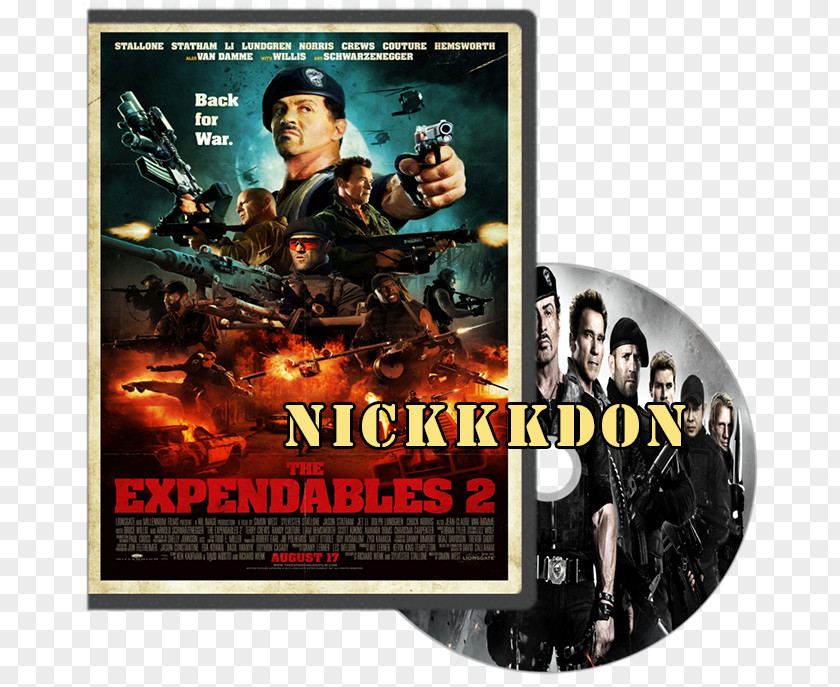 Priya's Salon The Expendables Film Poster Action PNG