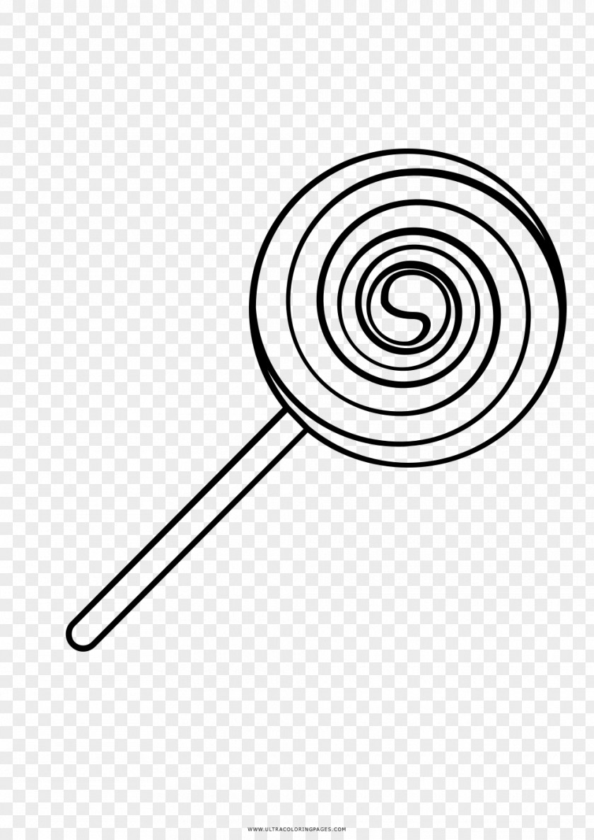 Lollipop Drawing Coloring Book Black And White Line Art PNG