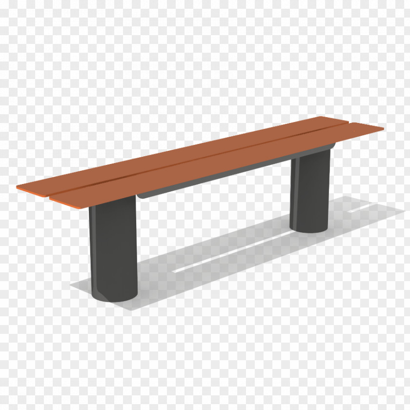 Business Information Steel Bench PNG