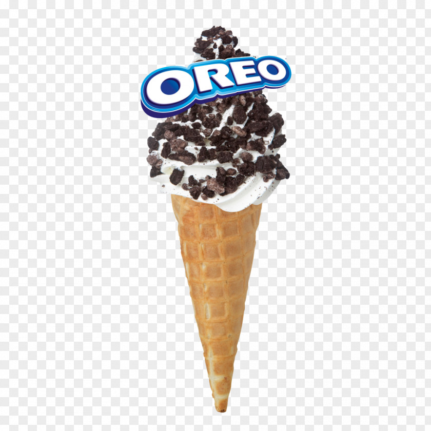 Oreo Shake Chocolate Ice Cream Cones PNG