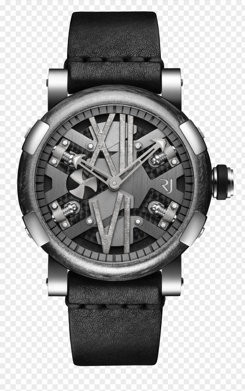 Watch RJ-Romain Jerome Steampunk Luneta Gunmetal PNG