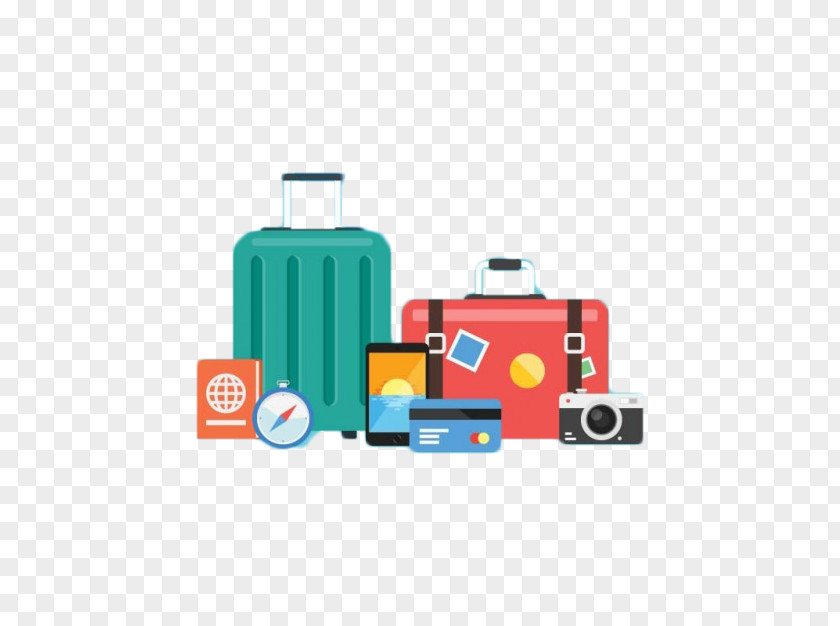 Cartoon Fashion Luggage Tourism Euclidean Vector Travel UNIFIN PNG