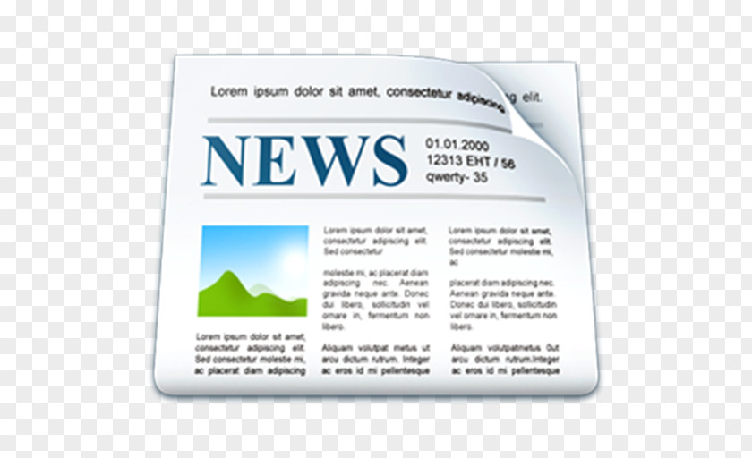 ืnewspaper Newspaper World News New Service PNG