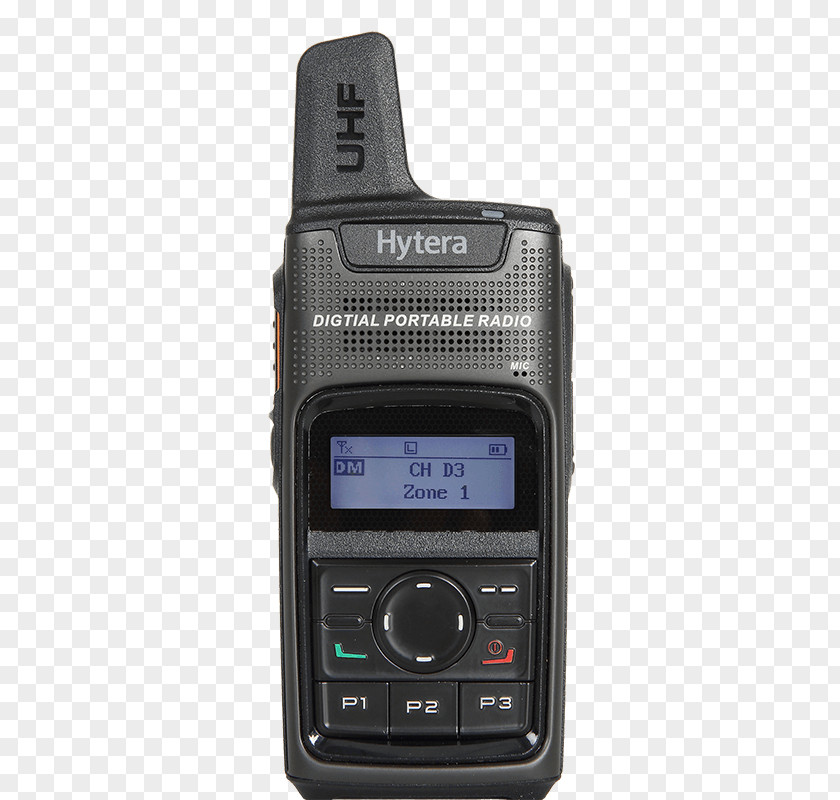 Radio Digital Mobile Handheld Two-Way Radios Broadcasting Hytera PNG