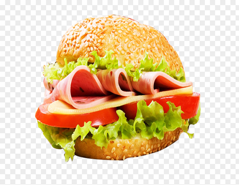Sausage Burger Hamburger Cheeseburger Whopper Fast Food PNG
