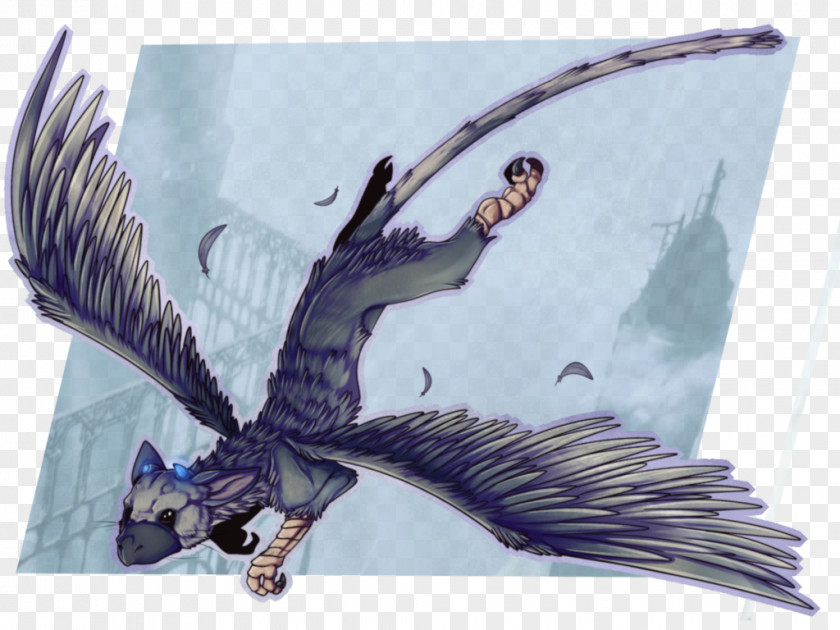 Trico Drawing Work Of Art DeviantArt Dragon PNG