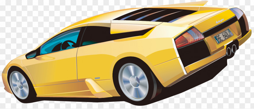 Yellow Car Model Lamborghini Gallardo Audi RS 6 BMW X1 PNG