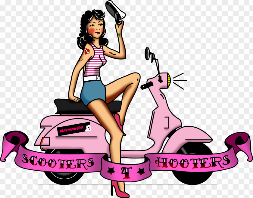 Hooter Pink M Shoe RTV Clip Art PNG