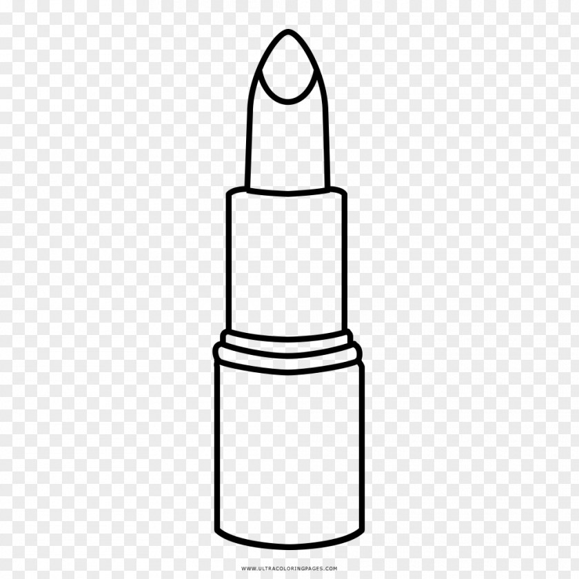 Lipstick Drawing Coloring Book Line Art PNG
