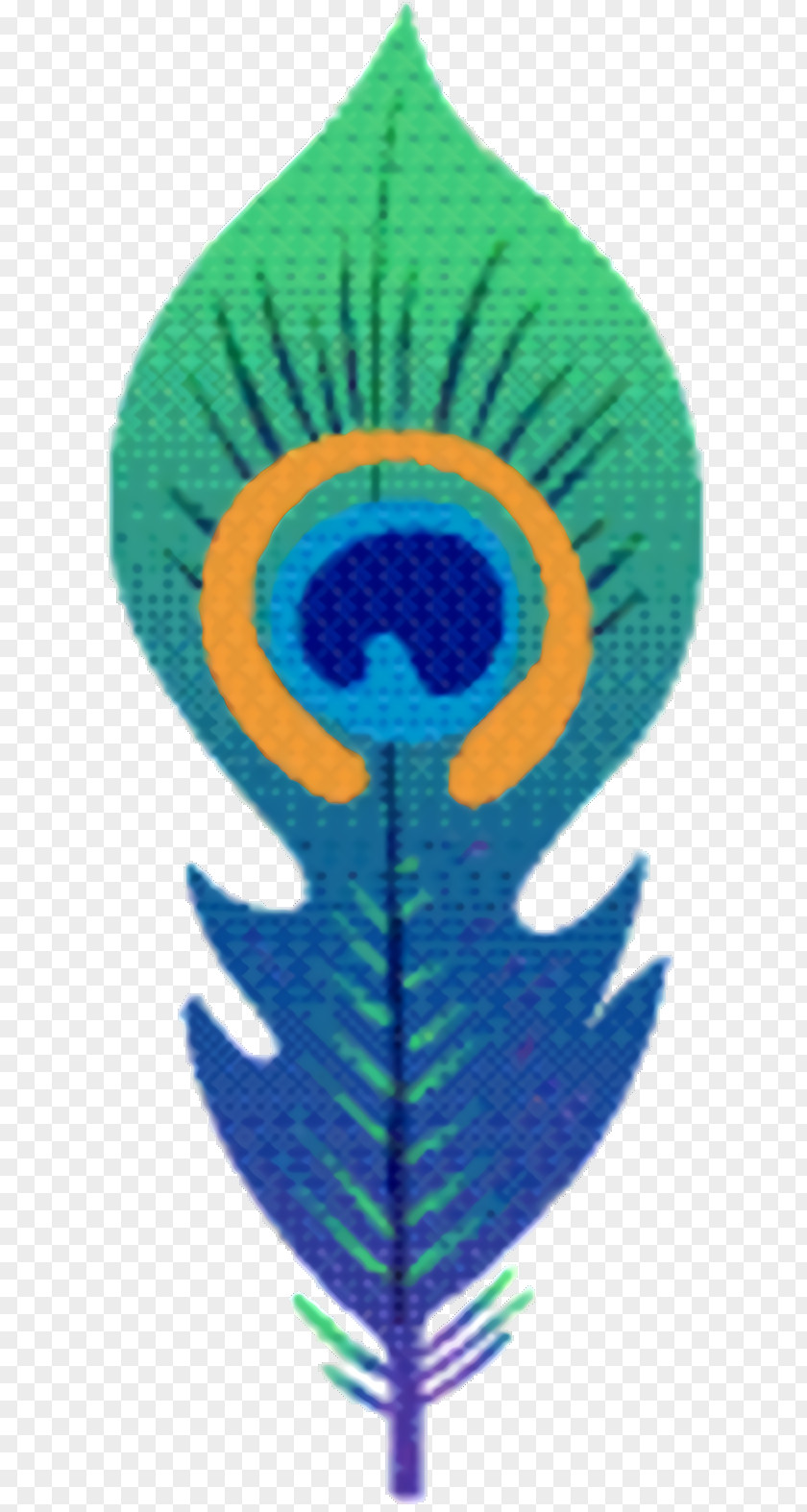 Logo Electric Blue Leaf PNG