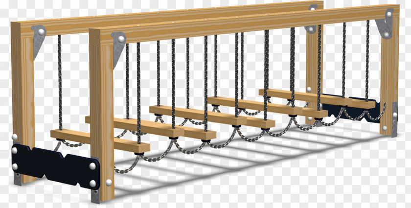 Playground Equipment Motion Suspension Bridge Kompan PNG