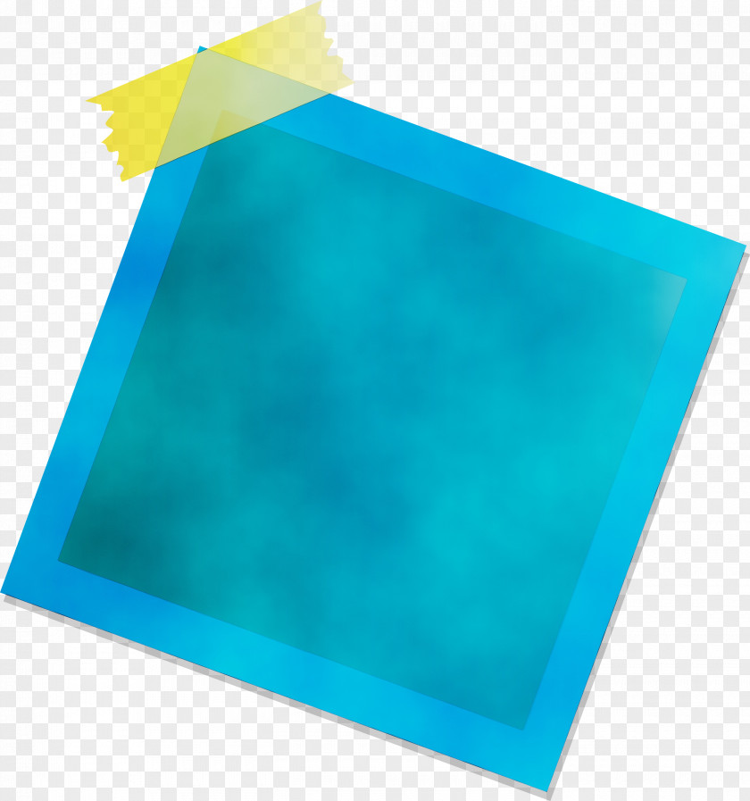 Angle Rectangle M Turquoise PNG