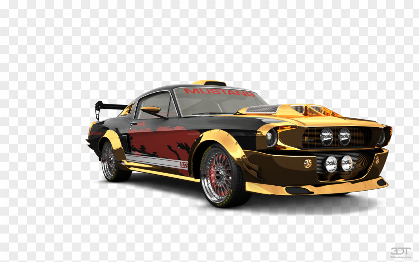 Sedan Shelby Mustang Classic Car Background PNG