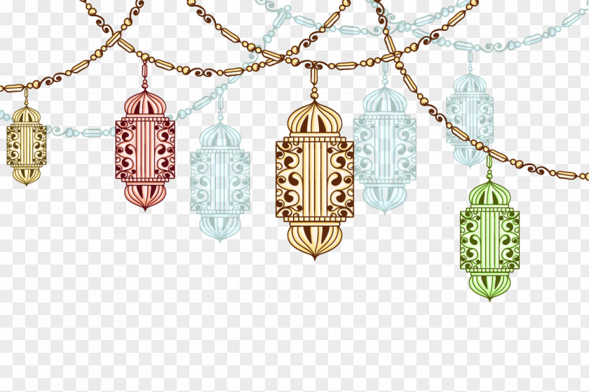 Vector Exotic Chandeliers Ramadan Drawing Fasting In Islam PNG