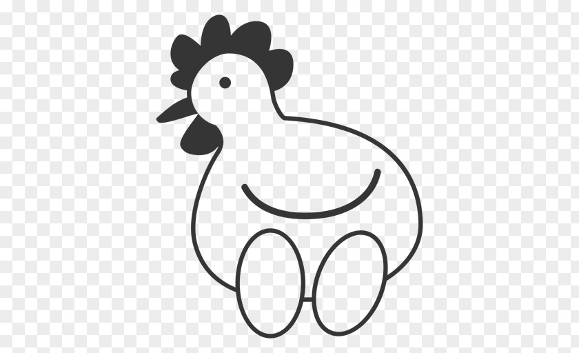 Chicken Vector Svg PNG