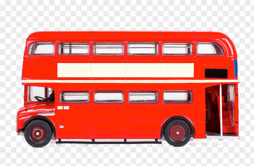 Hand-painted Buses Big Ben Double-decker Bus Coach London PNG