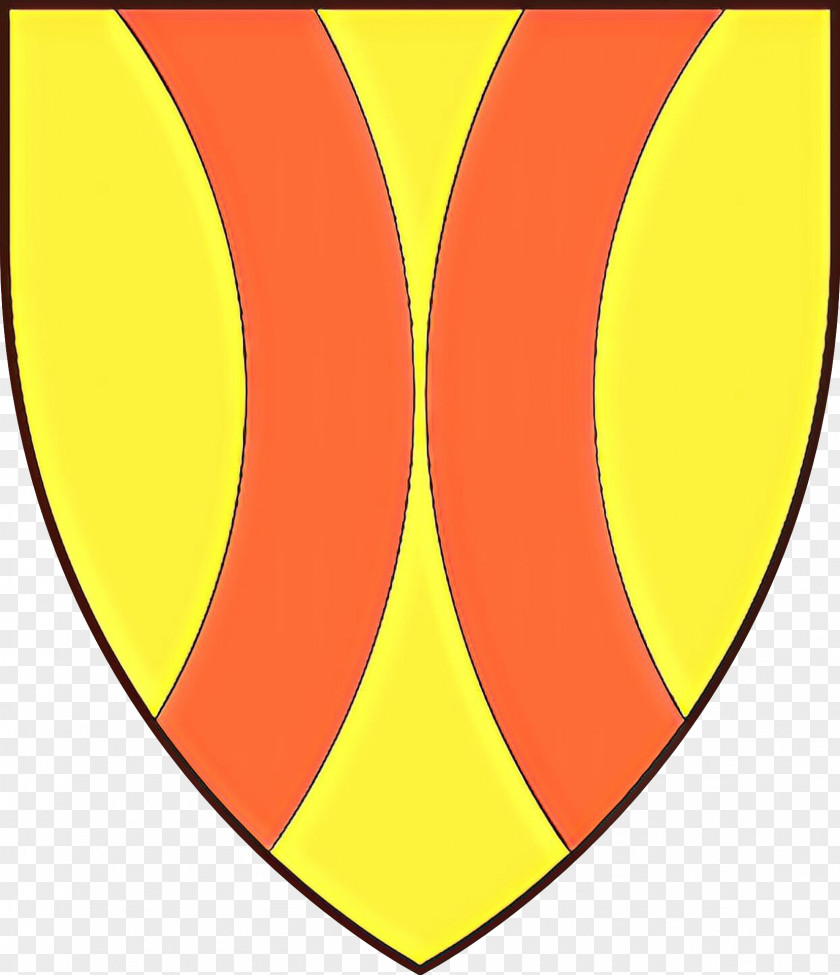 Symbol Shield Yellow Circle PNG