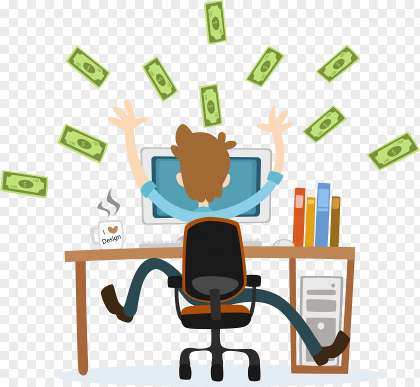 Profitable Business Man Vector Businessperson Profit PNG