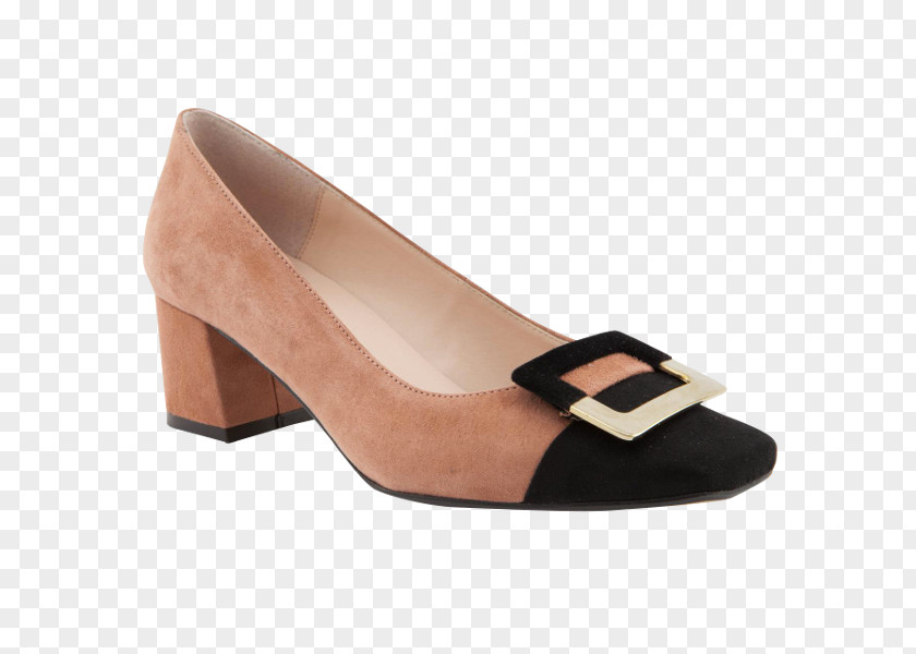 Sandal Heel Suede Shoe PNG