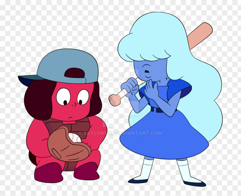 Sapphire Ruby Fan Art Watch PNG