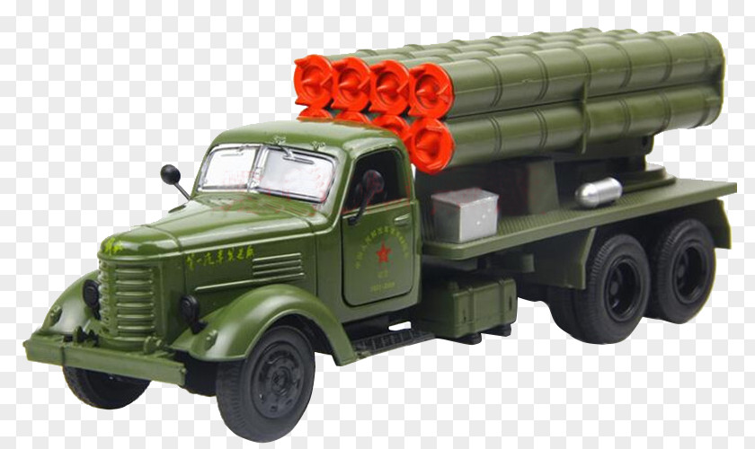 Scientific And Technological Weapons Model Car Truck Scale Military Vehicle PNG